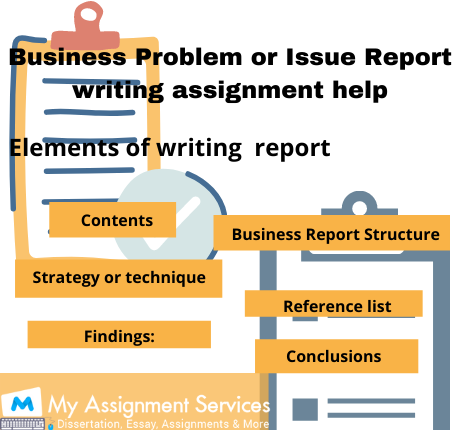 Business Problem or Issue Report writing assignment help in Australia