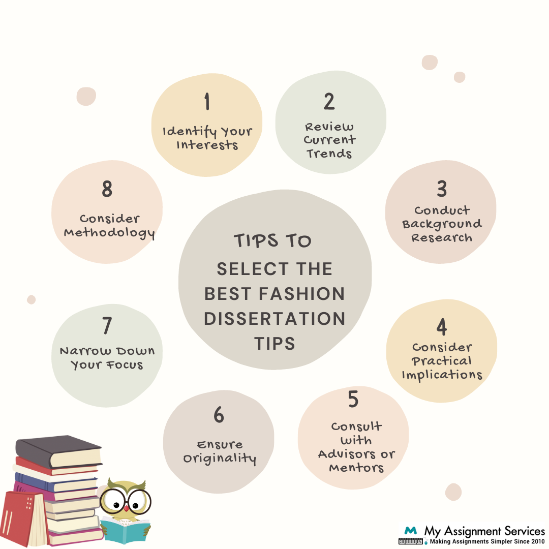 Tips to select the best fashion dissertation tips