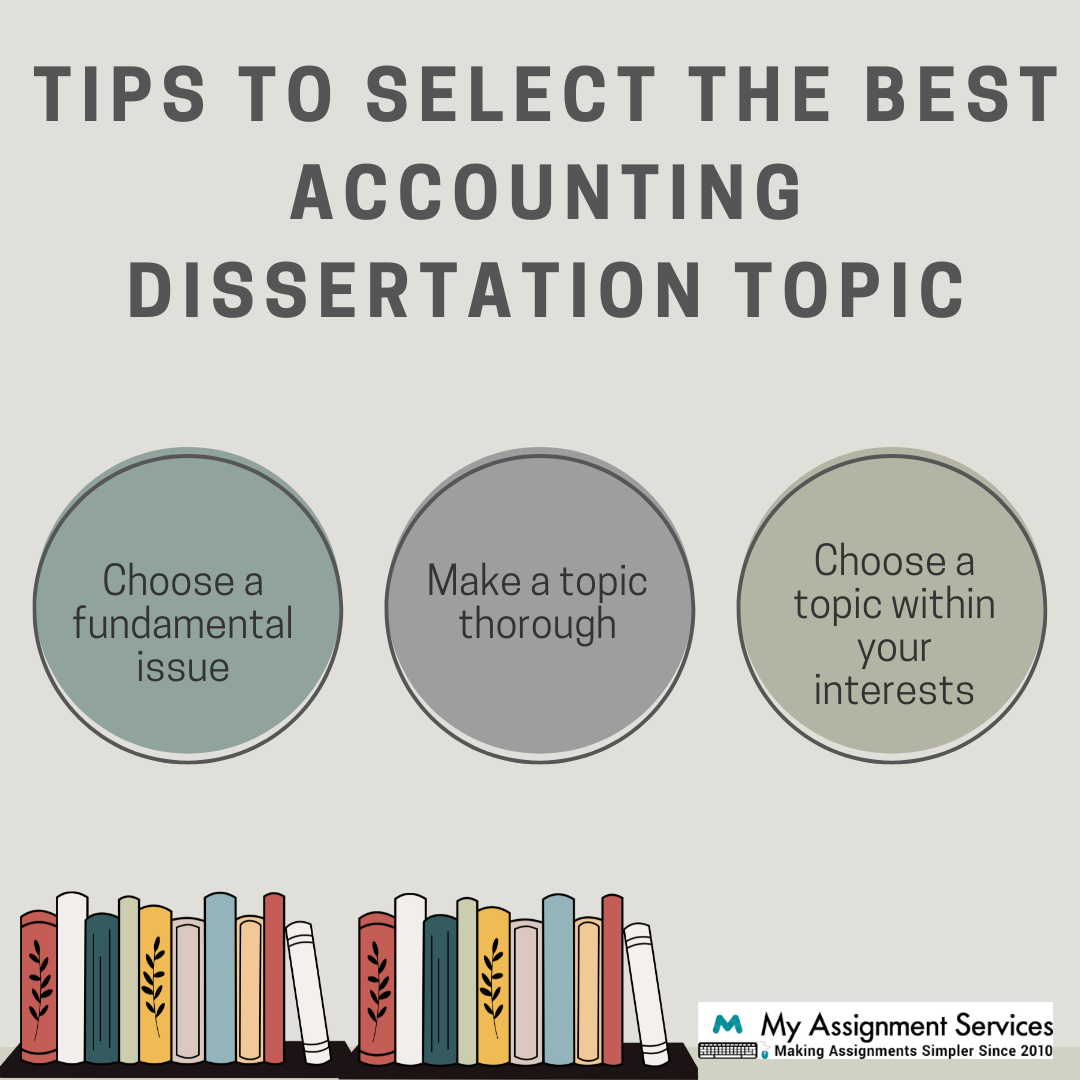 Tips To Select The Best Accounting Dissetation Topic