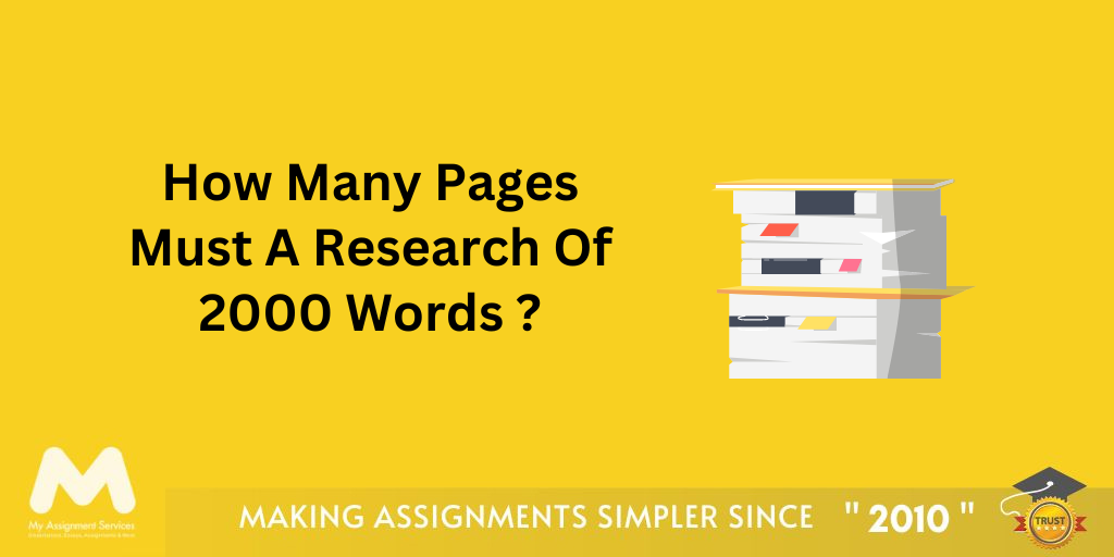 How Many Pages Must A Research Of 2000 Words Entail?