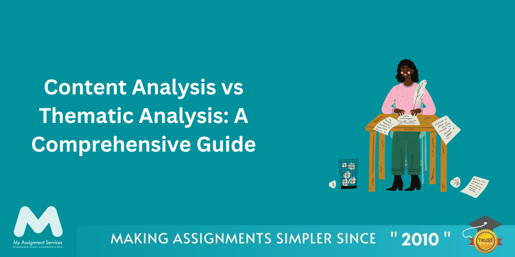 content analysis and thematic analysis