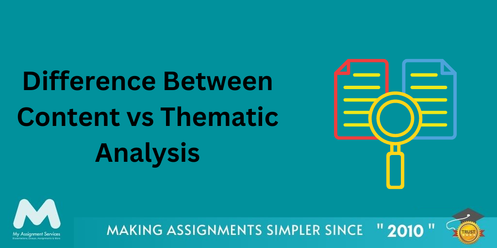 Difference Between Content vs Thematic Analysis