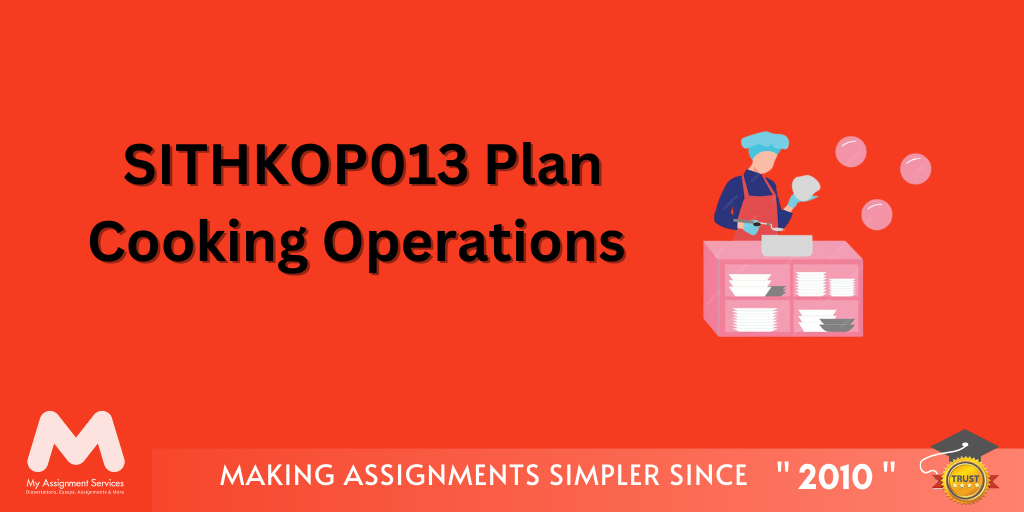 SITHKOP013 Plan Cooking Operations Answers
